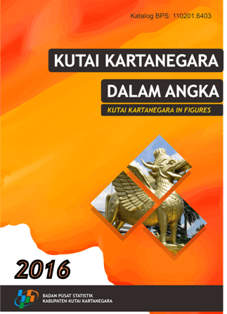 Kutai Kartanegara Regency in Figures 2016