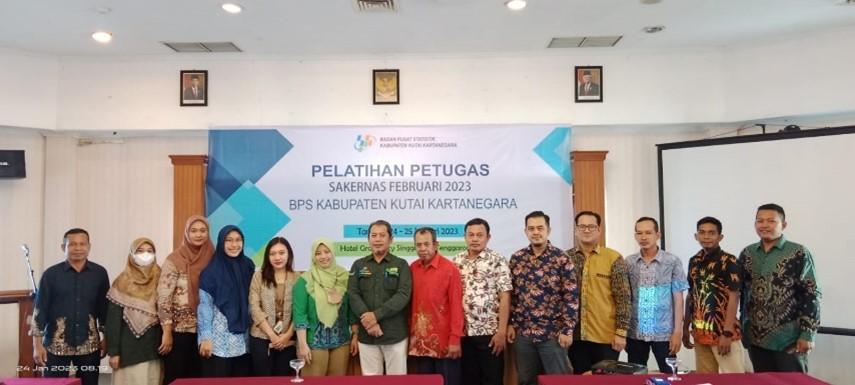 IMPLEMENTATION OF THE NATIONAL WORKFORCE SURVEY IN KUTAI KARTANEGARA IN 2023