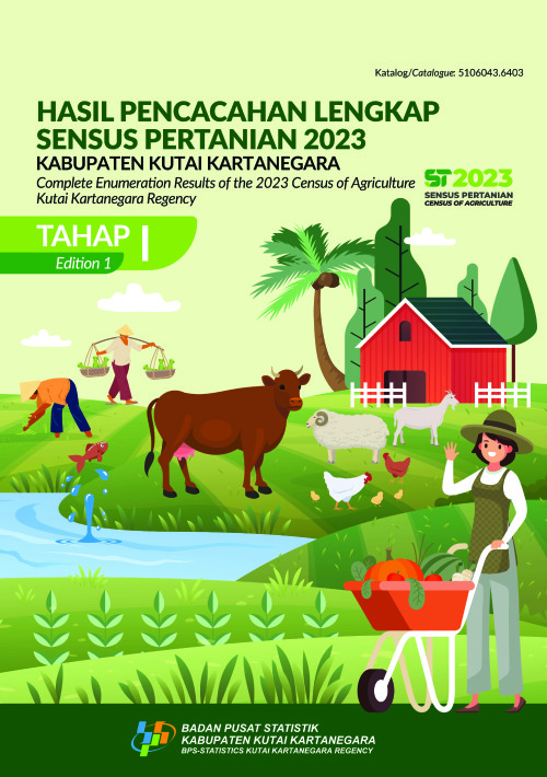 Hasil Pencacahan Lengkap Sensus Pertanian 2023 - Tahap I Kabupaten Kutai Kartanegara